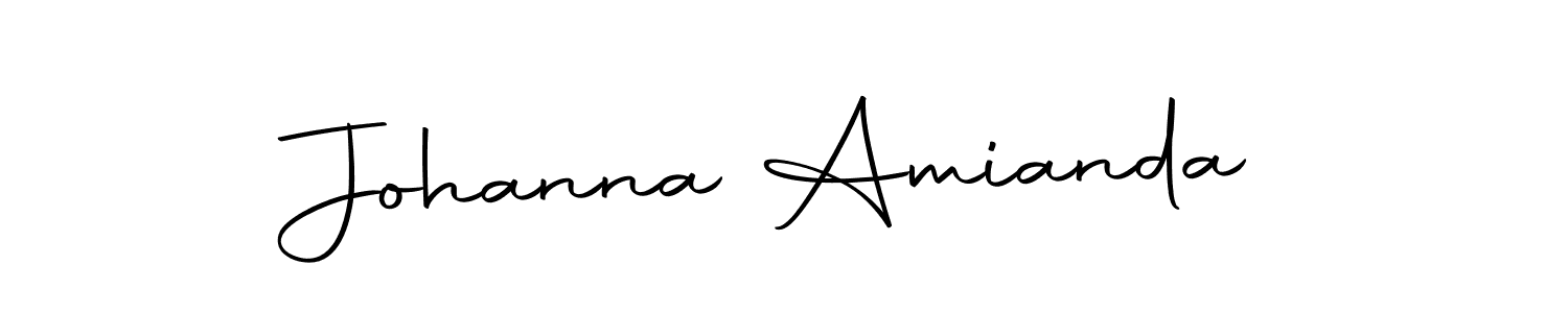 The best way (Autography-DOLnW) to make a short signature is to pick only two or three words in your name. The name Johanna Amianda include a total of six letters. For converting this name. Johanna Amianda signature style 10 images and pictures png