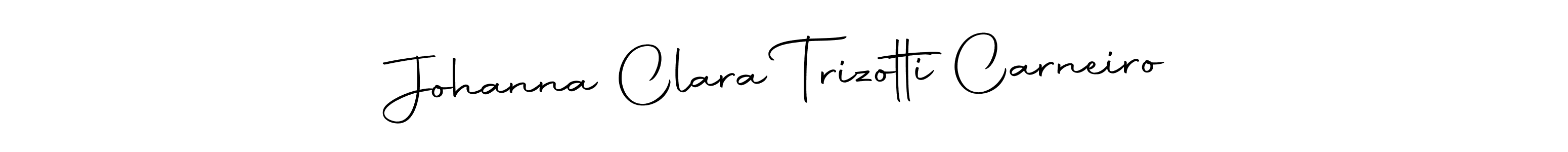 Make a short Johanna Clara Trizotti Carneiro signature style. Manage your documents anywhere anytime using Autography-DOLnW. Create and add eSignatures, submit forms, share and send files easily. Johanna Clara Trizotti Carneiro signature style 10 images and pictures png