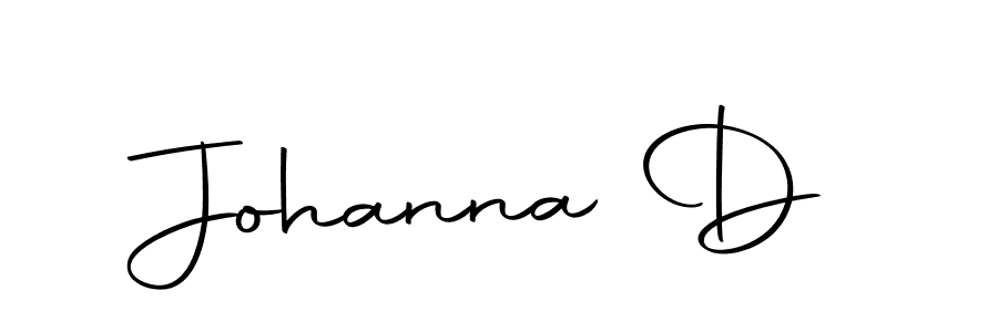 Create a beautiful signature design for name Johanna D. With this signature (Autography-DOLnW) fonts, you can make a handwritten signature for free. Johanna D signature style 10 images and pictures png