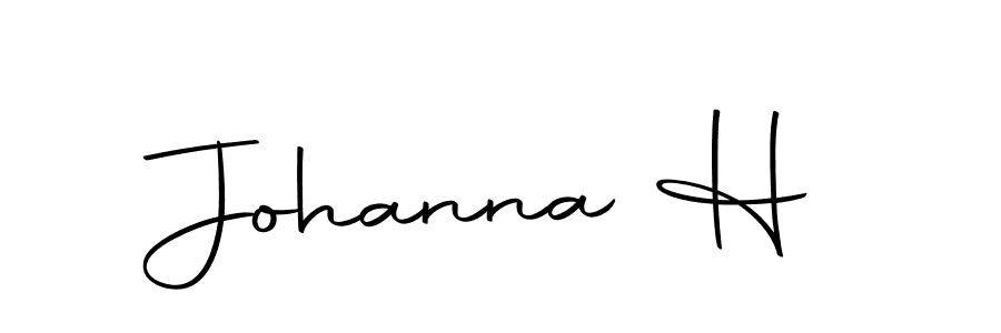 Also we have Johanna H name is the best signature style. Create professional handwritten signature collection using Autography-DOLnW autograph style. Johanna H signature style 10 images and pictures png