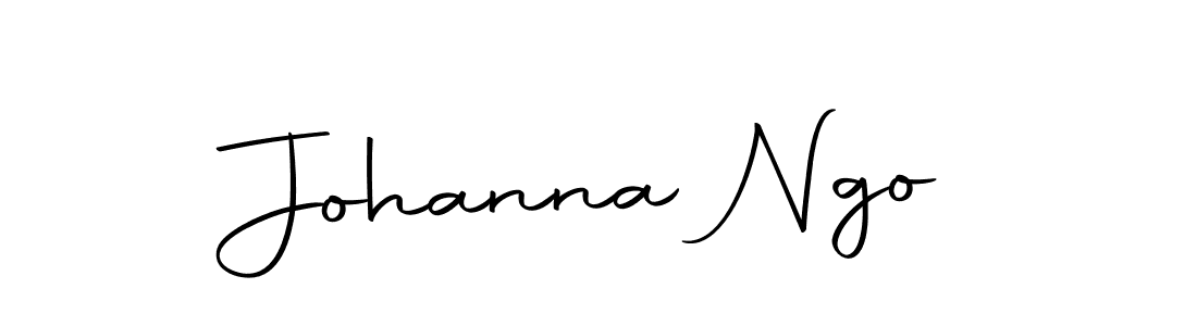 Design your own signature with our free online signature maker. With this signature software, you can create a handwritten (Autography-DOLnW) signature for name Johanna Ngo. Johanna Ngo signature style 10 images and pictures png