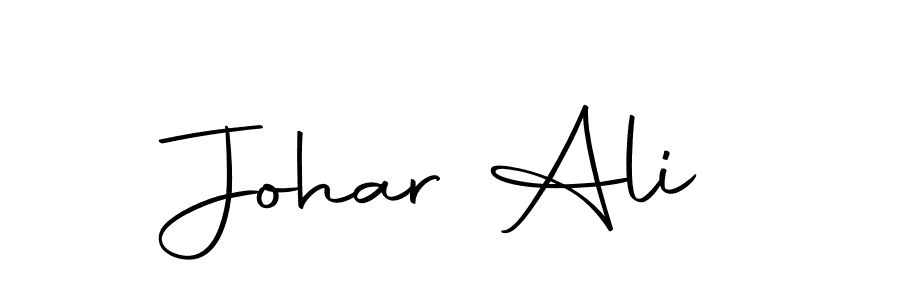 Design your own signature with our free online signature maker. With this signature software, you can create a handwritten (Autography-DOLnW) signature for name Johar Ali. Johar Ali signature style 10 images and pictures png
