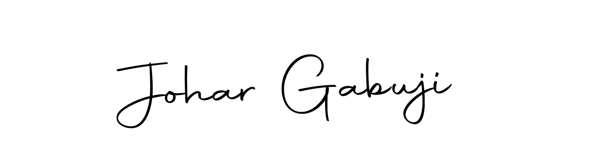 How to make Johar Gabuji signature? Autography-DOLnW is a professional autograph style. Create handwritten signature for Johar Gabuji name. Johar Gabuji signature style 10 images and pictures png