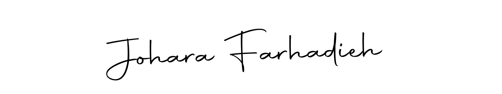 How to Draw Johara Farhadieh signature style? Autography-DOLnW is a latest design signature styles for name Johara Farhadieh. Johara Farhadieh signature style 10 images and pictures png