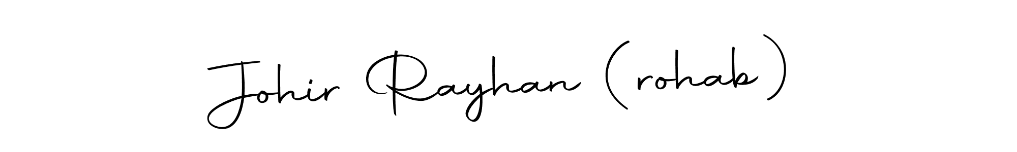 This is the best signature style for the Johir Rayhan (rohab) name. Also you like these signature font (Autography-DOLnW). Mix name signature. Johir Rayhan (rohab) signature style 10 images and pictures png