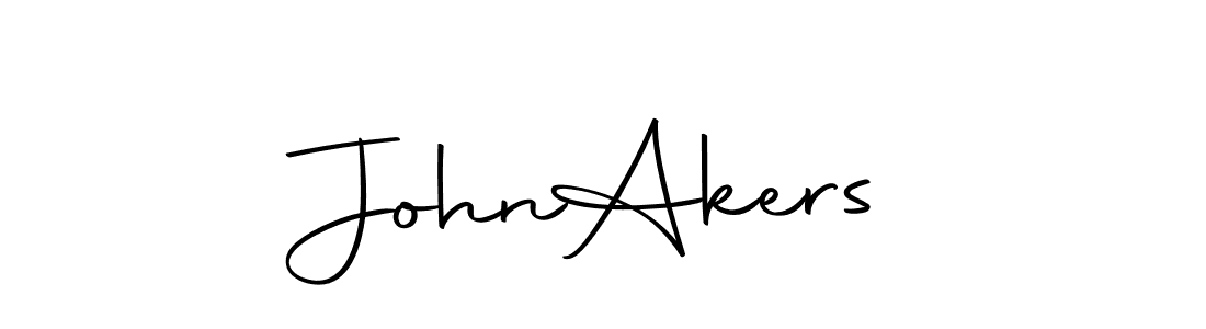 Make a beautiful signature design for name John  Akers. With this signature (Autography-DOLnW) style, you can create a handwritten signature for free. John  Akers signature style 10 images and pictures png