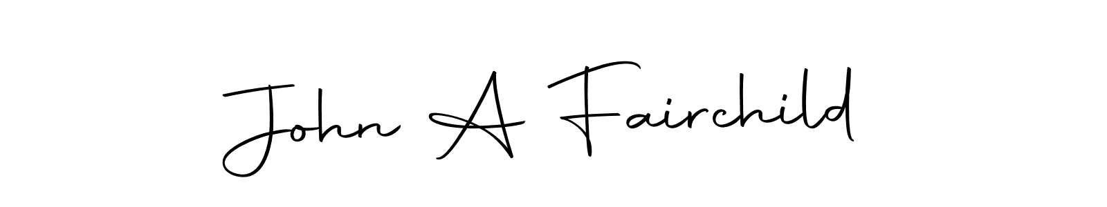 Also we have John A Fairchild name is the best signature style. Create professional handwritten signature collection using Autography-DOLnW autograph style. John A Fairchild signature style 10 images and pictures png