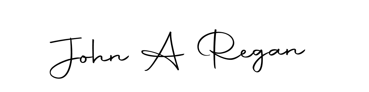 The best way (Autography-DOLnW) to make a short signature is to pick only two or three words in your name. The name John A Regan include a total of six letters. For converting this name. John A Regan signature style 10 images and pictures png