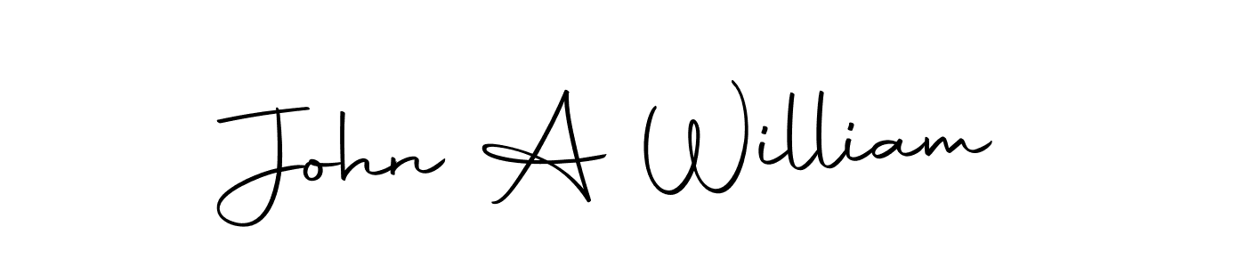 Make a beautiful signature design for name John A William. With this signature (Autography-DOLnW) style, you can create a handwritten signature for free. John A William signature style 10 images and pictures png