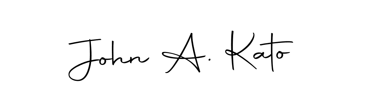 How to Draw John A. Kato signature style? Autography-DOLnW is a latest design signature styles for name John A. Kato. John A. Kato signature style 10 images and pictures png