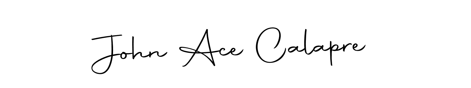 The best way (Autography-DOLnW) to make a short signature is to pick only two or three words in your name. The name John Ace Calapre include a total of six letters. For converting this name. John Ace Calapre signature style 10 images and pictures png