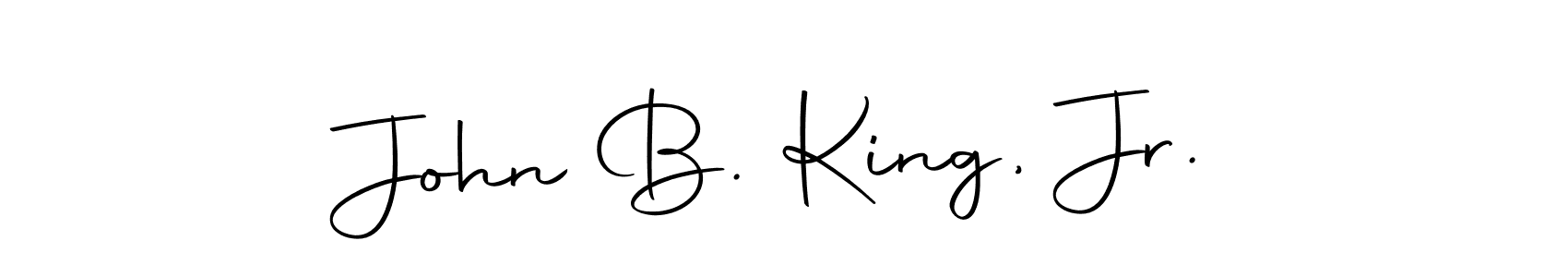 Use a signature maker to create a handwritten signature online. With this signature software, you can design (Autography-DOLnW) your own signature for name John B. King, Jr.. John B. King, Jr. signature style 10 images and pictures png