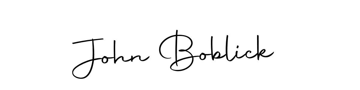 The best way (Autography-DOLnW) to make a short signature is to pick only two or three words in your name. The name John Boblick include a total of six letters. For converting this name. John Boblick signature style 10 images and pictures png