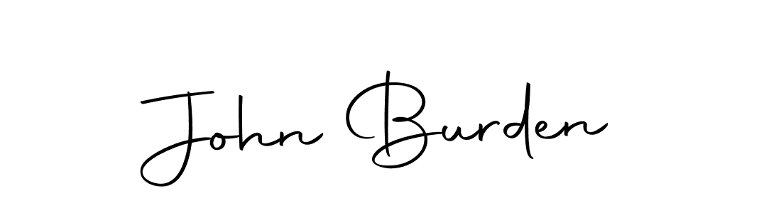 The best way (Autography-DOLnW) to make a short signature is to pick only two or three words in your name. The name John Burden include a total of six letters. For converting this name. John Burden signature style 10 images and pictures png