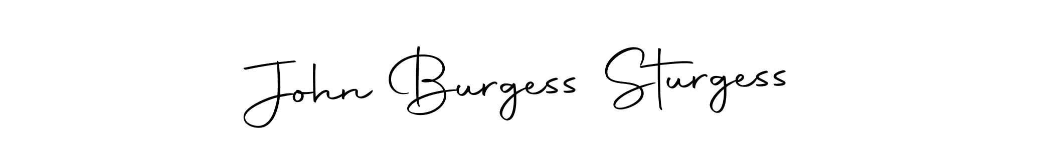 How to make John Burgess Sturgess signature? Autography-DOLnW is a professional autograph style. Create handwritten signature for John Burgess Sturgess name. John Burgess Sturgess signature style 10 images and pictures png