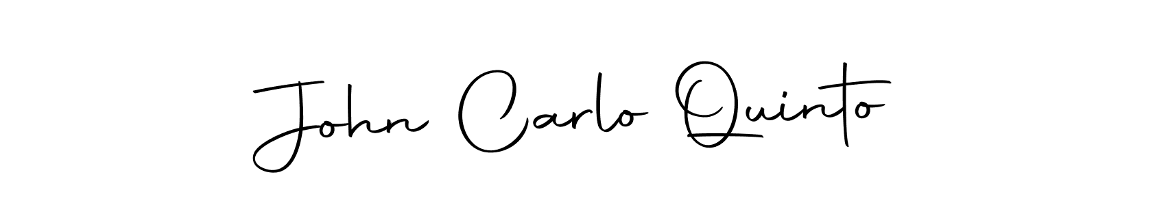 Also we have John Carlo Quinto name is the best signature style. Create professional handwritten signature collection using Autography-DOLnW autograph style. John Carlo Quinto signature style 10 images and pictures png