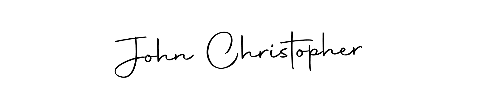 Make a beautiful signature design for name John Christopher. Use this online signature maker to create a handwritten signature for free. John Christopher signature style 10 images and pictures png