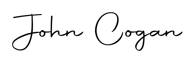 Discover the perfect balance of readability and style for John Cogan with Autography-DOLnW font. Create your dream signature today. John Cogan signature style 10 images and pictures png