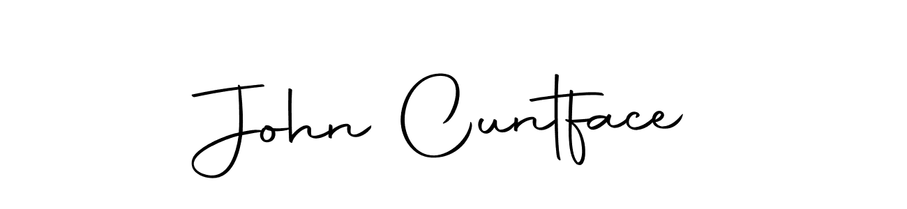 John Cuntface stylish signature style. Best Handwritten Sign (Autography-DOLnW) for my name. Handwritten Signature Collection Ideas for my name John Cuntface. John Cuntface signature style 10 images and pictures png