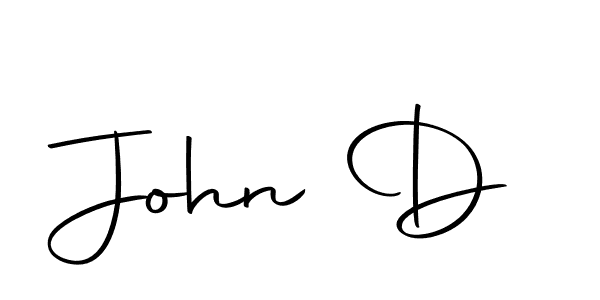 Design your own signature with our free online signature maker. With this signature software, you can create a handwritten (Autography-DOLnW) signature for name John D. John D signature style 10 images and pictures png