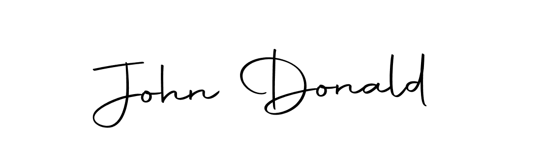 Make a beautiful signature design for name John Donald. With this signature (Autography-DOLnW) style, you can create a handwritten signature for free. John Donald signature style 10 images and pictures png