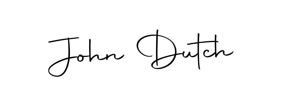 How to make John Dutch name signature. Use Autography-DOLnW style for creating short signs online. This is the latest handwritten sign. John Dutch signature style 10 images and pictures png