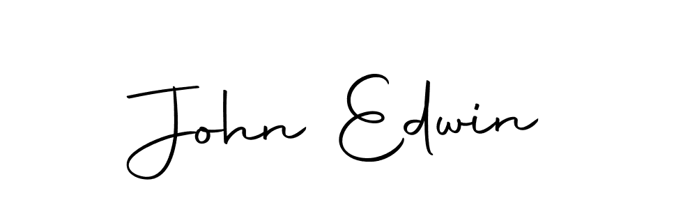 Create a beautiful signature design for name John Edwin. With this signature (Autography-DOLnW) fonts, you can make a handwritten signature for free. John Edwin signature style 10 images and pictures png