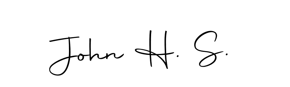 It looks lik you need a new signature style for name John H. S.. Design unique handwritten (Autography-DOLnW) signature with our free signature maker in just a few clicks. John H. S. signature style 10 images and pictures png