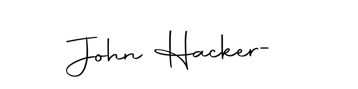 Here are the top 10 professional signature styles for the name John Hacker-. These are the best autograph styles you can use for your name. John Hacker- signature style 10 images and pictures png