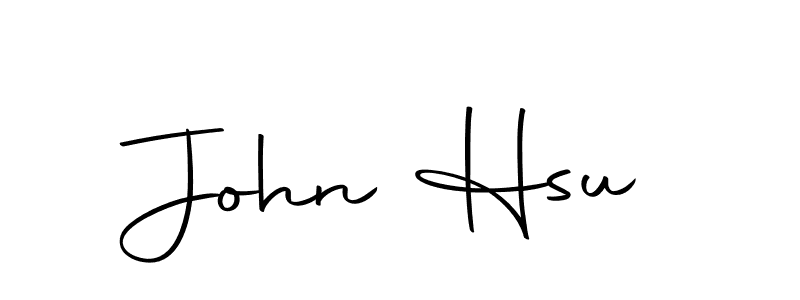Design your own signature with our free online signature maker. With this signature software, you can create a handwritten (Autography-DOLnW) signature for name John Hsu. John Hsu signature style 10 images and pictures png