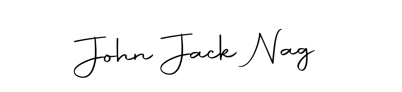 Use a signature maker to create a handwritten signature online. With this signature software, you can design (Autography-DOLnW) your own signature for name John Jack Nag. John Jack Nag signature style 10 images and pictures png