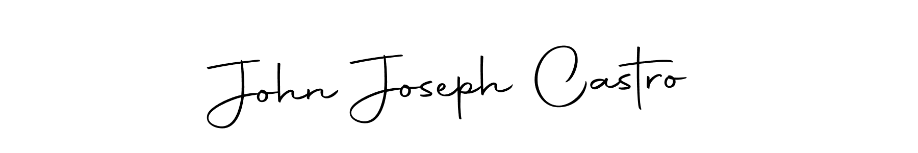 Make a beautiful signature design for name John Joseph Castro. Use this online signature maker to create a handwritten signature for free. John Joseph Castro signature style 10 images and pictures png