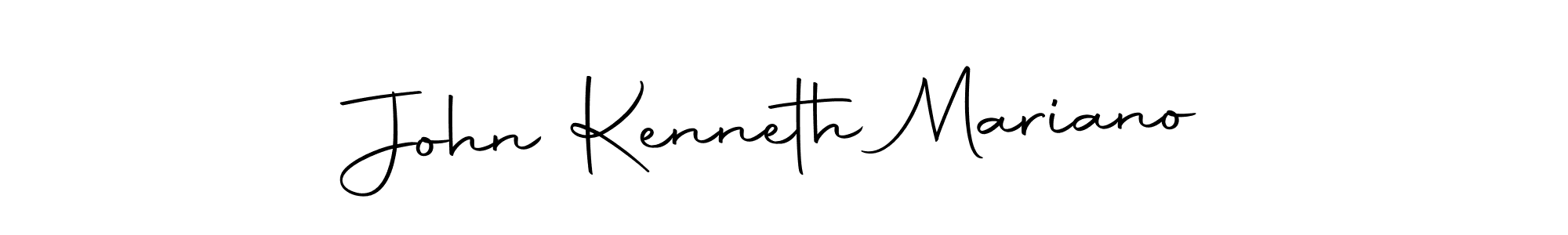 John Kenneth Mariano stylish signature style. Best Handwritten Sign (Autography-DOLnW) for my name. Handwritten Signature Collection Ideas for my name John Kenneth Mariano. John Kenneth Mariano signature style 10 images and pictures png