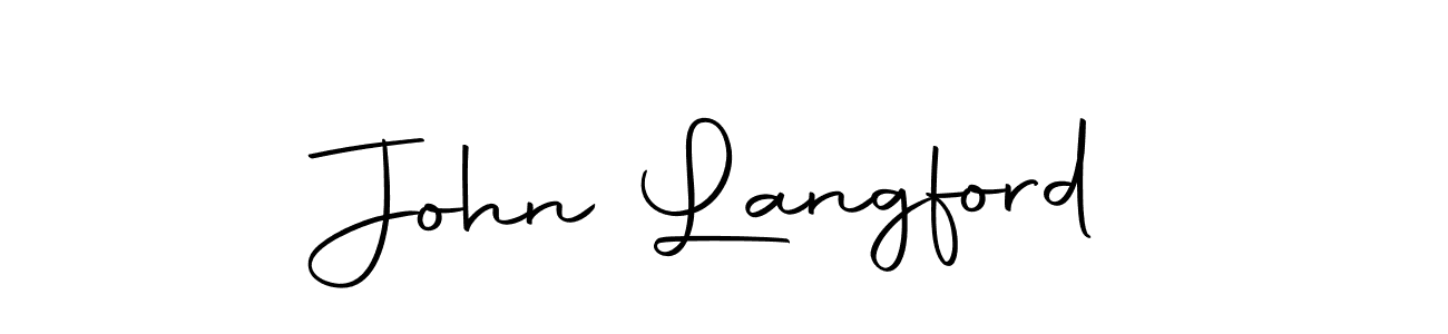 Also we have John Langford name is the best signature style. Create professional handwritten signature collection using Autography-DOLnW autograph style. John Langford signature style 10 images and pictures png