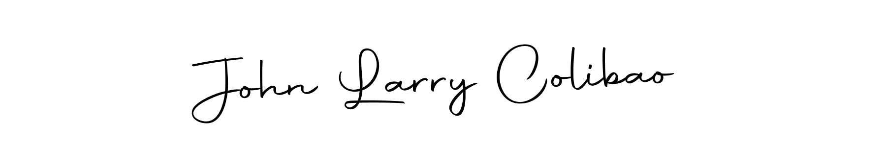 Once you've used our free online signature maker to create your best signature Autography-DOLnW style, it's time to enjoy all of the benefits that John Larry Colibao name signing documents. John Larry Colibao signature style 10 images and pictures png