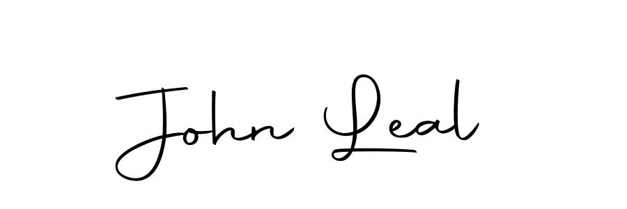 Design your own signature with our free online signature maker. With this signature software, you can create a handwritten (Autography-DOLnW) signature for name John Leal. John Leal signature style 10 images and pictures png
