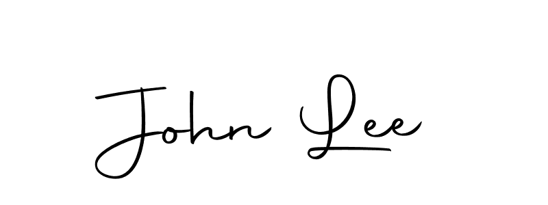 Design your own signature with our free online signature maker. With this signature software, you can create a handwritten (Autography-DOLnW) signature for name John Lee. John Lee signature style 10 images and pictures png