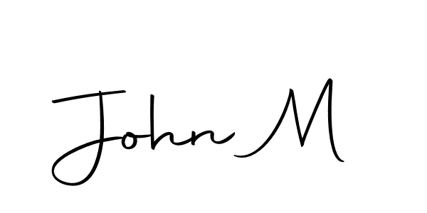 You should practise on your own different ways (Autography-DOLnW) to write your name (John M) in signature. don't let someone else do it for you. John M signature style 10 images and pictures png