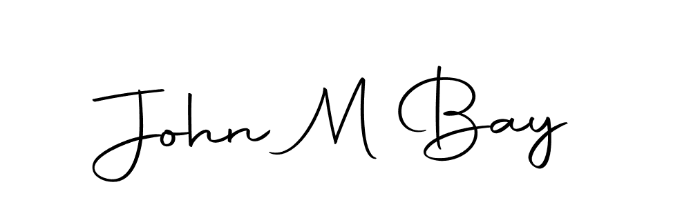 How to make John M Bay signature? Autography-DOLnW is a professional autograph style. Create handwritten signature for John M Bay name. John M Bay signature style 10 images and pictures png