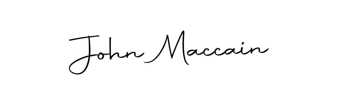 Create a beautiful signature design for name John Maccain. With this signature (Autography-DOLnW) fonts, you can make a handwritten signature for free. John Maccain signature style 10 images and pictures png