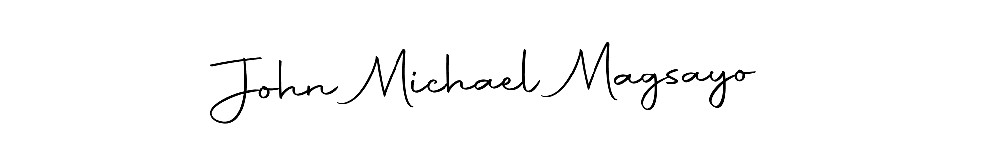 Make a beautiful signature design for name John Michael Magsayo. Use this online signature maker to create a handwritten signature for free. John Michael Magsayo signature style 10 images and pictures png