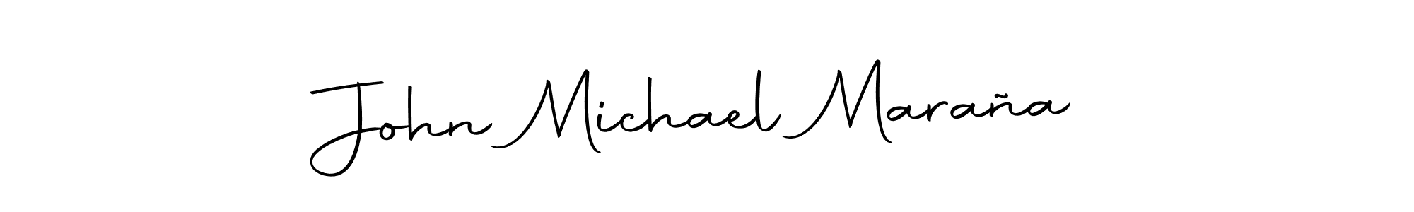 Also we have John Michael Maraña name is the best signature style. Create professional handwritten signature collection using Autography-DOLnW autograph style. John Michael Maraña signature style 10 images and pictures png
