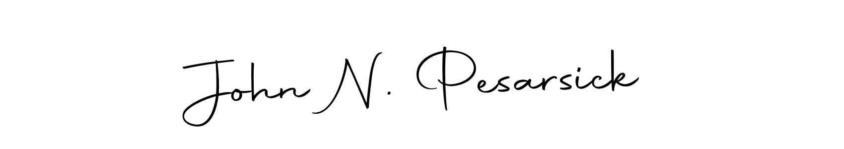 Design your own signature with our free online signature maker. With this signature software, you can create a handwritten (Autography-DOLnW) signature for name John N. Pesarsick. John N. Pesarsick signature style 10 images and pictures png