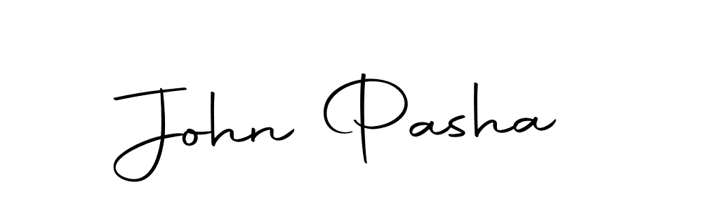 Create a beautiful signature design for name John Pasha. With this signature (Autography-DOLnW) fonts, you can make a handwritten signature for free. John Pasha signature style 10 images and pictures png