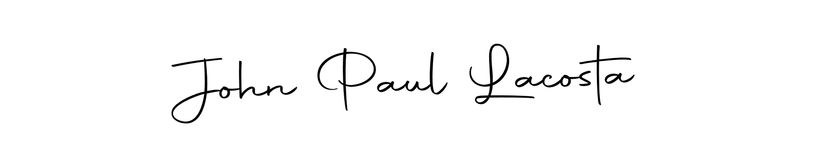 Also we have John Paul Lacosta name is the best signature style. Create professional handwritten signature collection using Autography-DOLnW autograph style. John Paul Lacosta signature style 10 images and pictures png