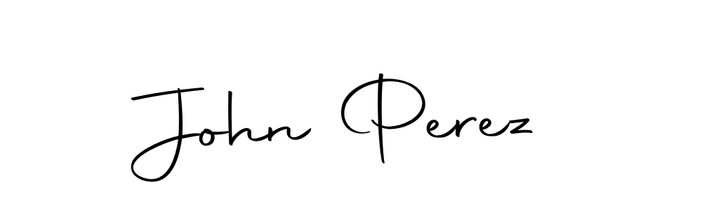 Create a beautiful signature design for name John Perez. With this signature (Autography-DOLnW) fonts, you can make a handwritten signature for free. John Perez signature style 10 images and pictures png
