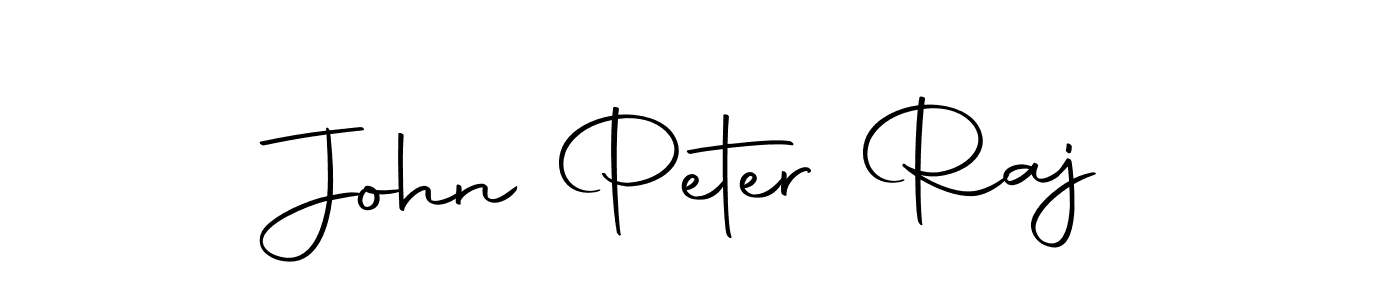 Create a beautiful signature design for name John Peter Raj. With this signature (Autography-DOLnW) fonts, you can make a handwritten signature for free. John Peter Raj signature style 10 images and pictures png