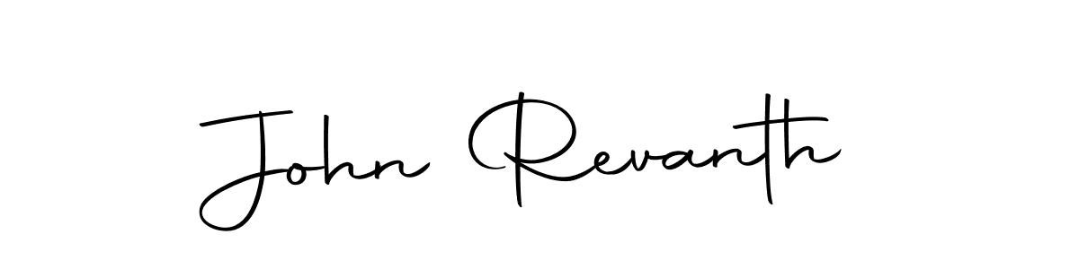 Create a beautiful signature design for name John Revanth. With this signature (Autography-DOLnW) fonts, you can make a handwritten signature for free. John Revanth signature style 10 images and pictures png