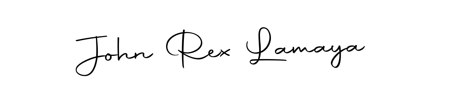 Use a signature maker to create a handwritten signature online. With this signature software, you can design (Autography-DOLnW) your own signature for name John Rex Lamaya. John Rex Lamaya signature style 10 images and pictures png