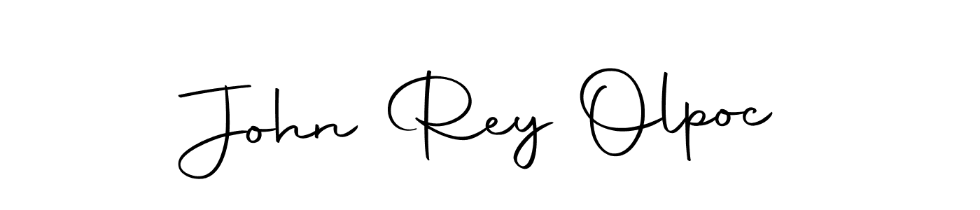 Use a signature maker to create a handwritten signature online. With this signature software, you can design (Autography-DOLnW) your own signature for name John Rey Olpoc. John Rey Olpoc signature style 10 images and pictures png